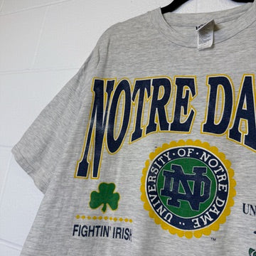 90's Notre Dame Fighting Irish NCAA T-Shirt Sz 2XL  (B2154)