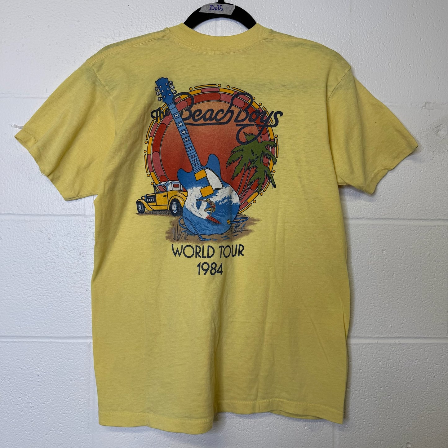 1984 Beach Boys Tour T-Shirt Sz L (B430)