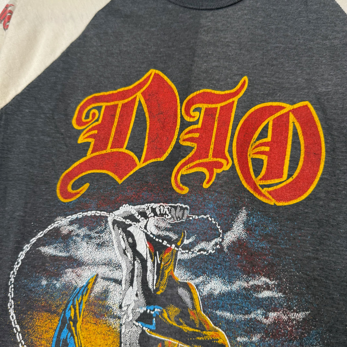 80s DIO "The Evil Eye" Band Raglan