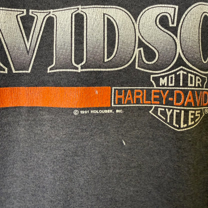 1991 Harley Davidson Windsor Ontario T-Shirt Sz M (B1989)