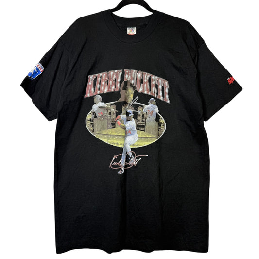 90s Kirby Puckett MLB T-Shirt Sz XL (B2236)