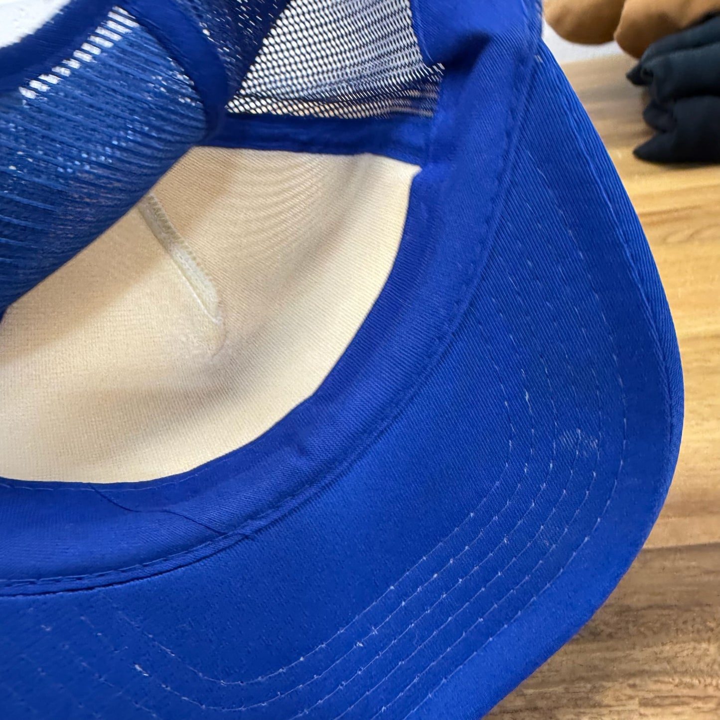 80s Edmonton Oilers NHL Champs Trucker Hat