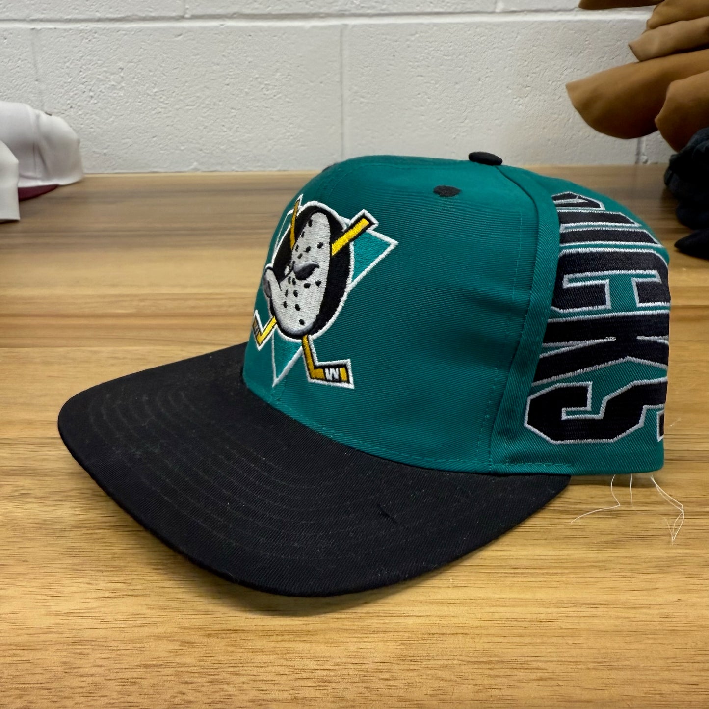 90s Mighty Ducks NHL Hockey SnapBack Hat