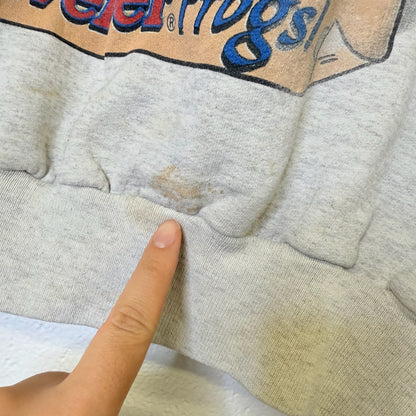 1998 Louis Lizard Budweiser Beer Crewneck Sz L (B571)