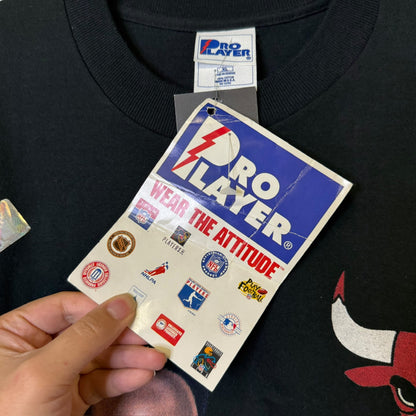 90s Scottie Pippen Chicago Bulls NBA Caricature T-Shirt Sz XL