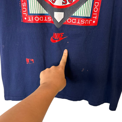 90's Nike Boston Red Sox MLB T-Shirt Sz XL (A8094)