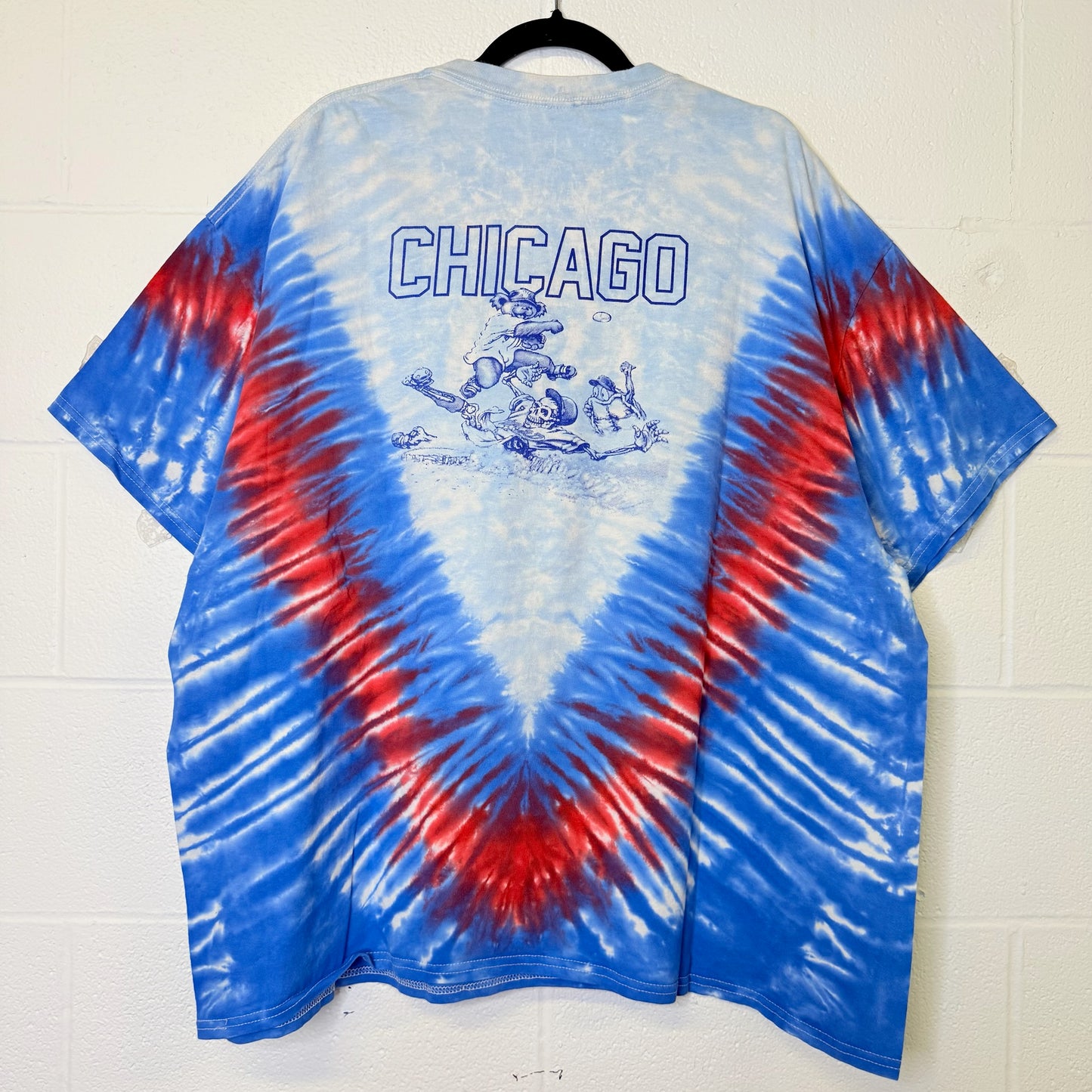 90’s Chicago Cubs MLB Tye Dye T-Shirt (B2365)