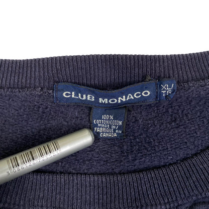 90’s Club Monaco Crewneck Navy Sz XL (A2392) -