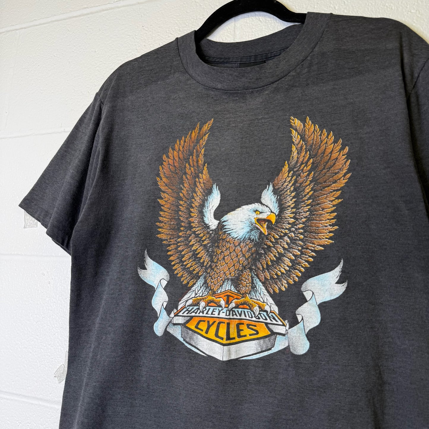 90's Harley Davidson North Dakota Eagle T-Shirt (B1993)