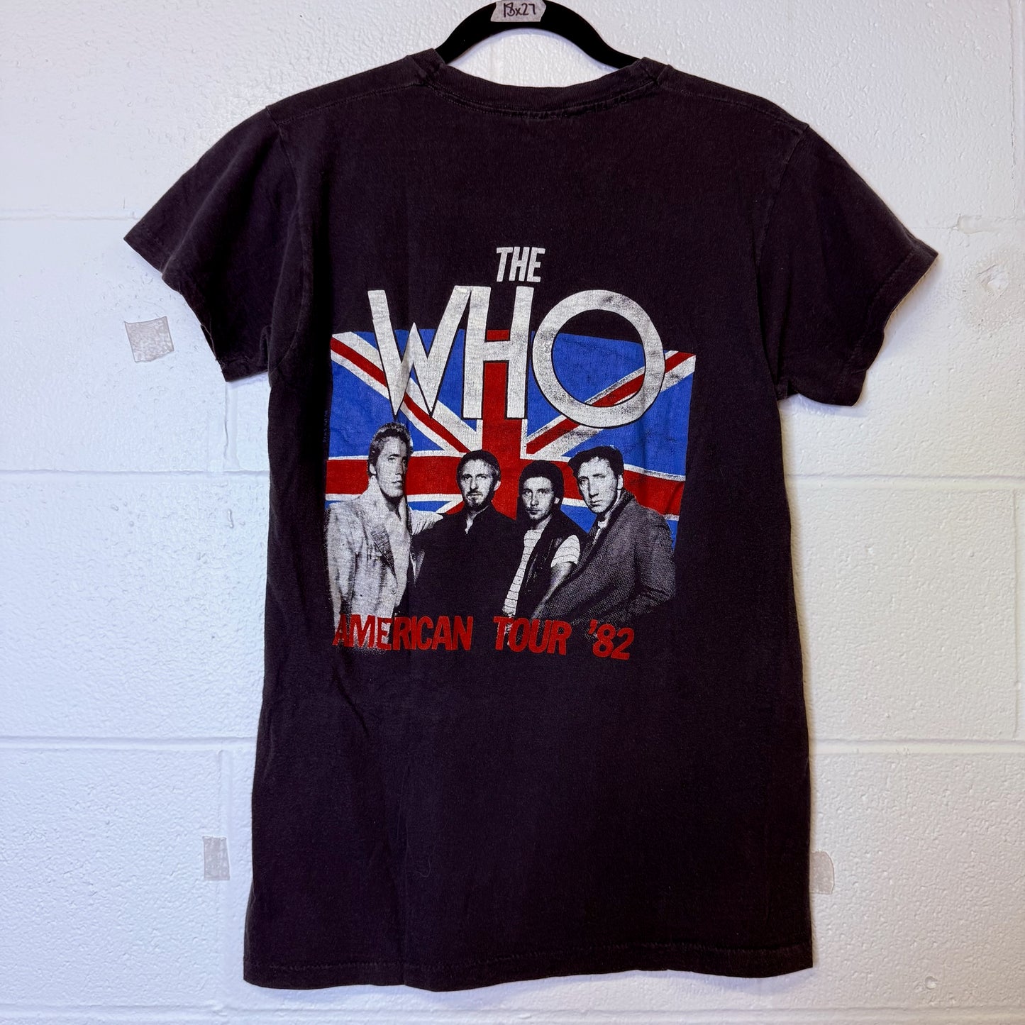 1982 The Who American Tour T-Shirt Sz M (B2497)