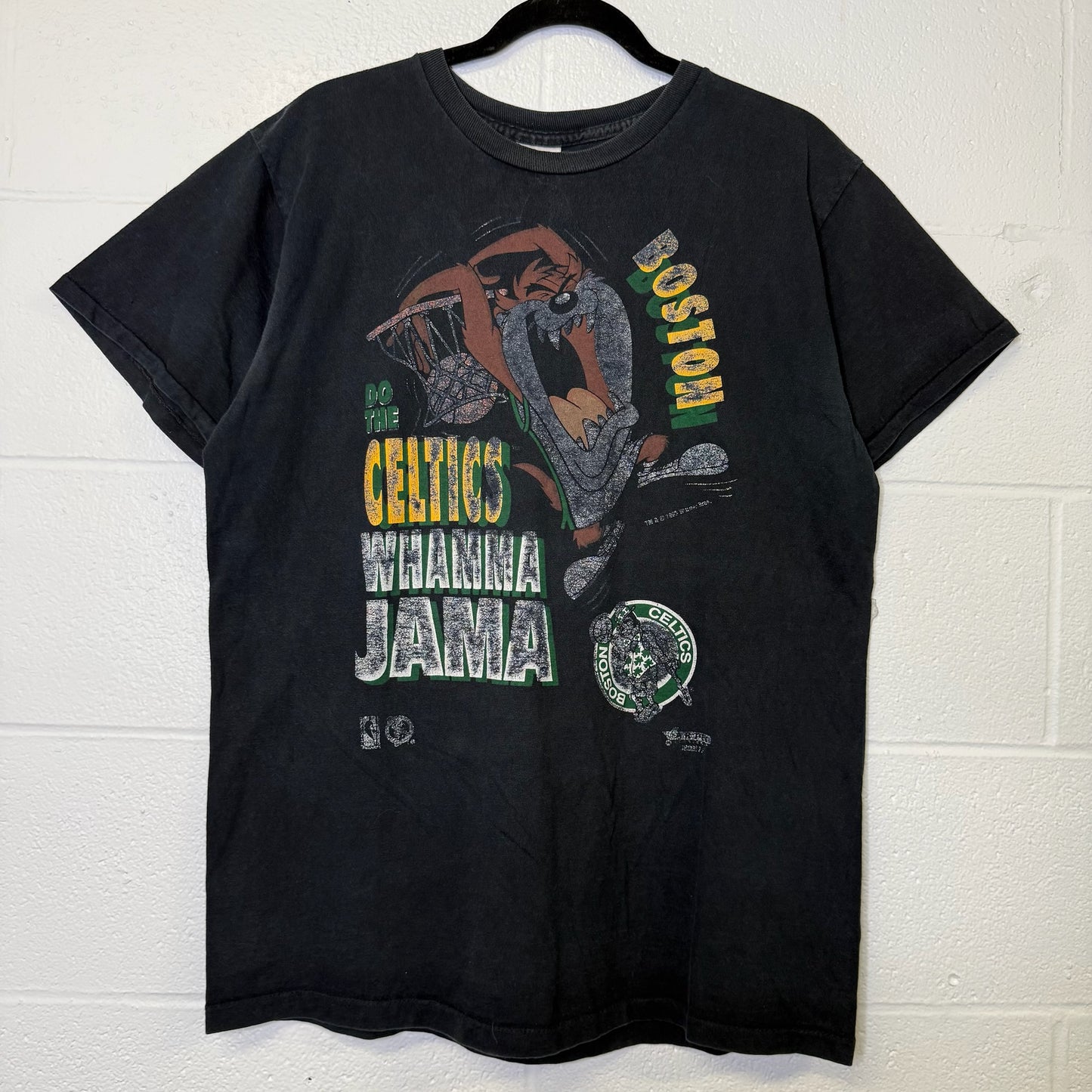 90s Taz Boston Celtics NBA T-Shirt Sz L (B2314)