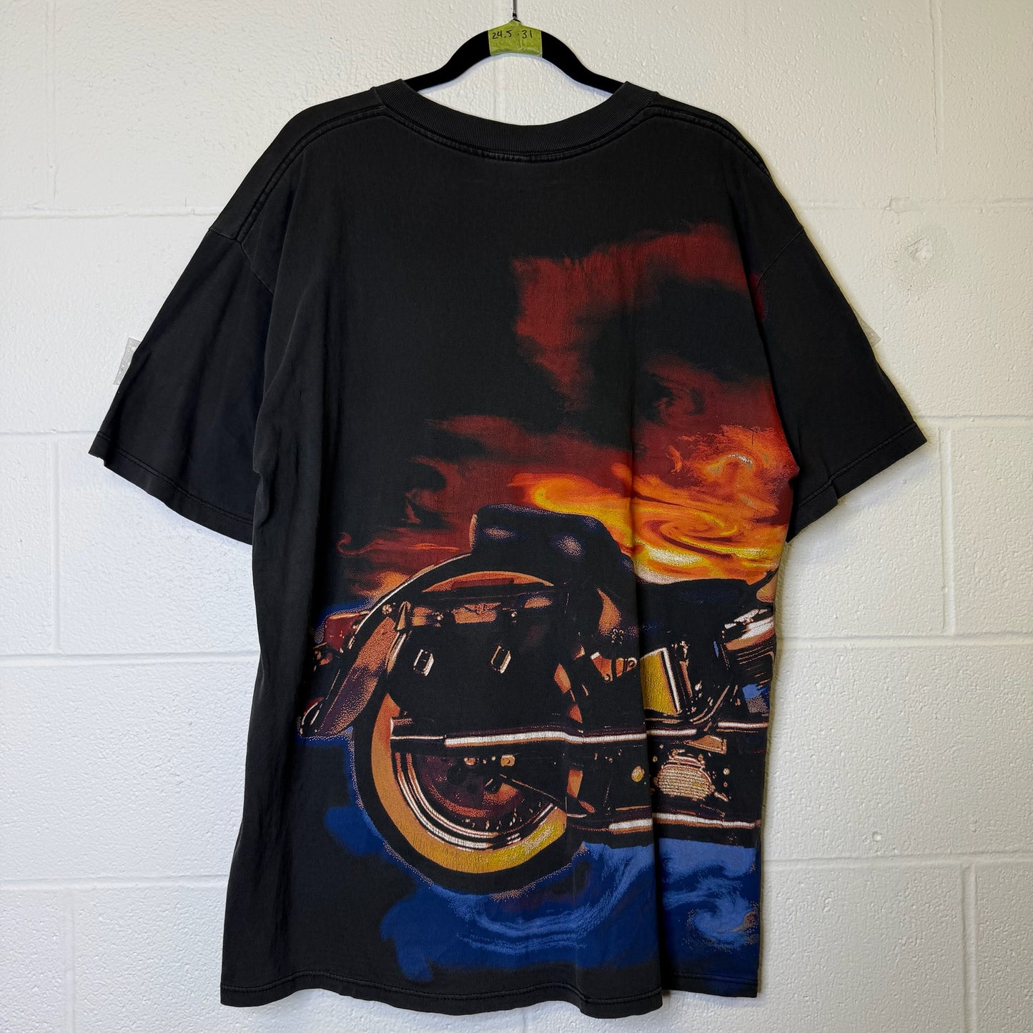 90's Harley Davidson AOP Sunset T-Shirt Sz XL (B1716)