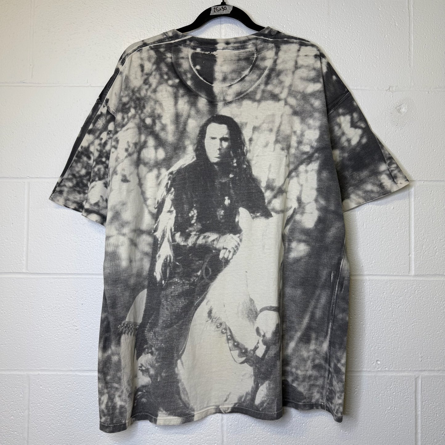 90's Highlander AOP Movie Promo T-shirt Sz XL (B1752)