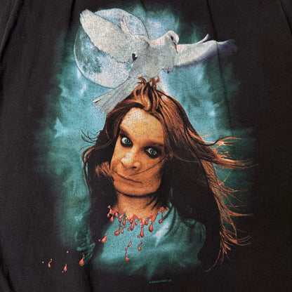 2002 Ozzy Osbourne Band T-Shirt Sz L (B1681)