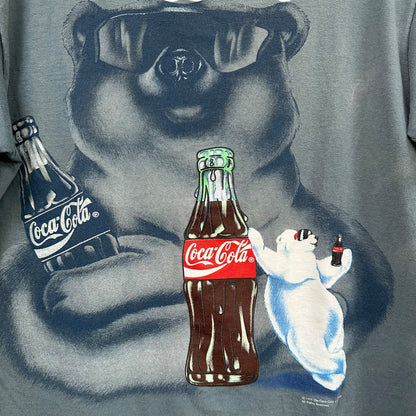 1993 Coca Cola Polar Bear T-shirt Sz XL (A4634)