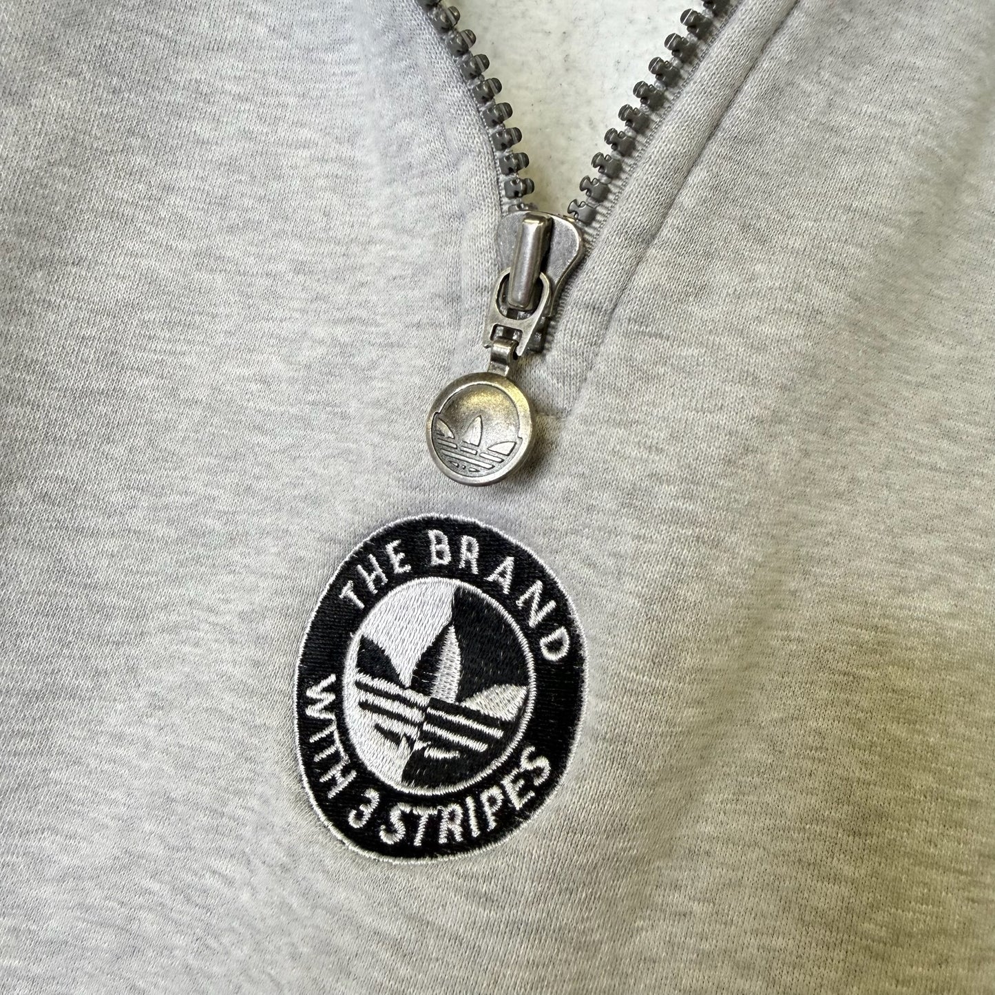 90s Adidas Crewneck 1/4 Zip Sz L (B2015)