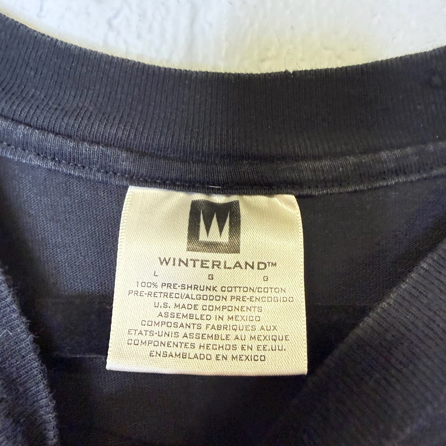 1999 Marilyn Manson Rock is Dead Tour T-shirt Sz L