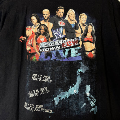 2000s Smackdown Live ECW Wrestling T-Shirt Sz XL (B2630)