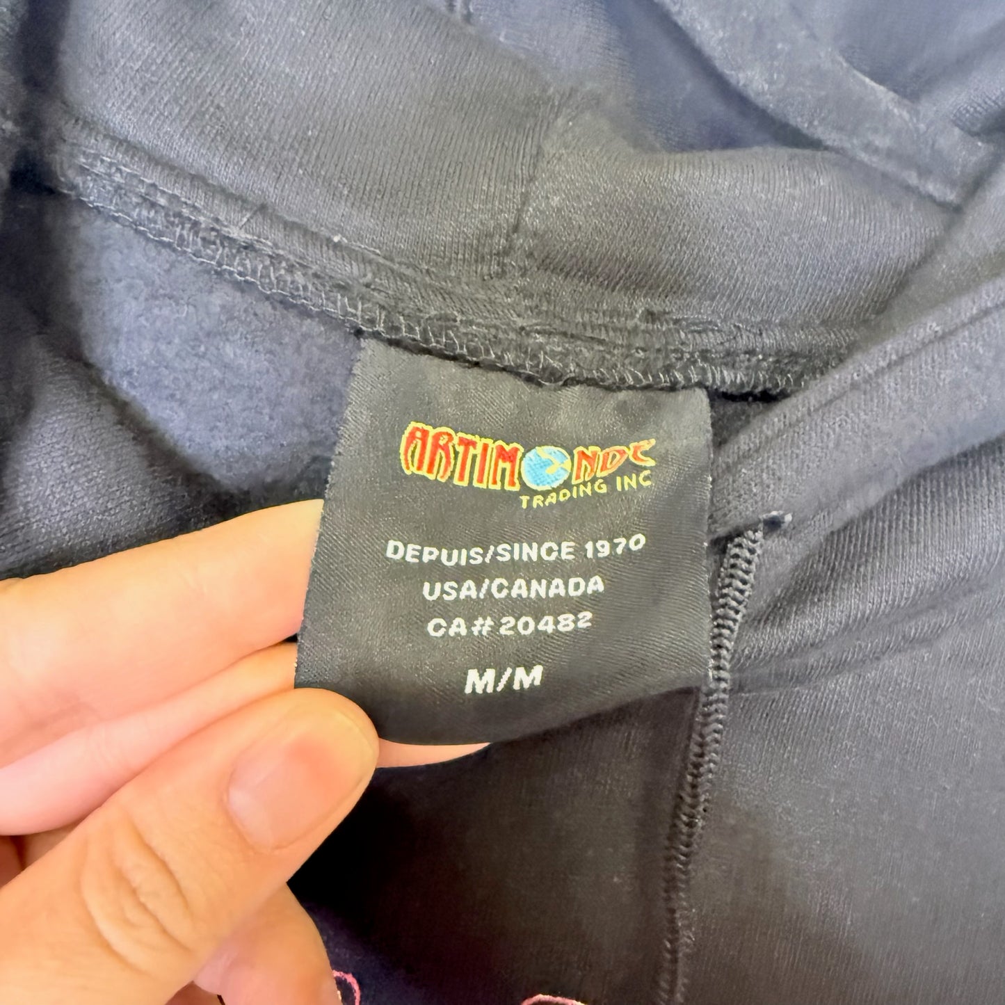 2006 HIM Heartagram Hoodie Sz M (B2037)