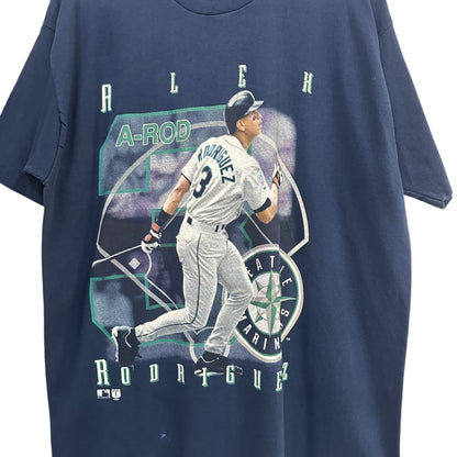 90s Alex Rodriguez Seattle Mariners T-shirt Sz L (A3422)