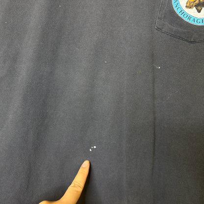 1993 Camel Cigarettes Alaska Dog Sled Long Sleeve T-shirt Sz XL (B1786)