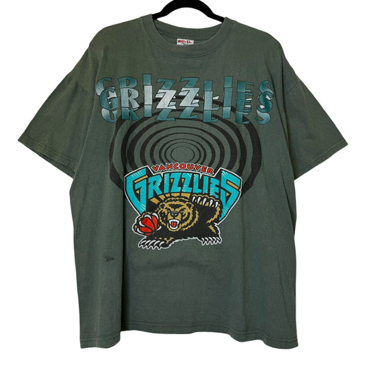 1994 Vancouver Grizzlies T-Shirt Sz L (B1185)