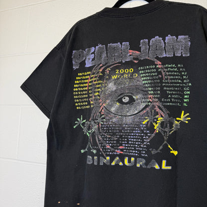 2000 Pearl Jam Binaural Tour T-shirt Sz XL