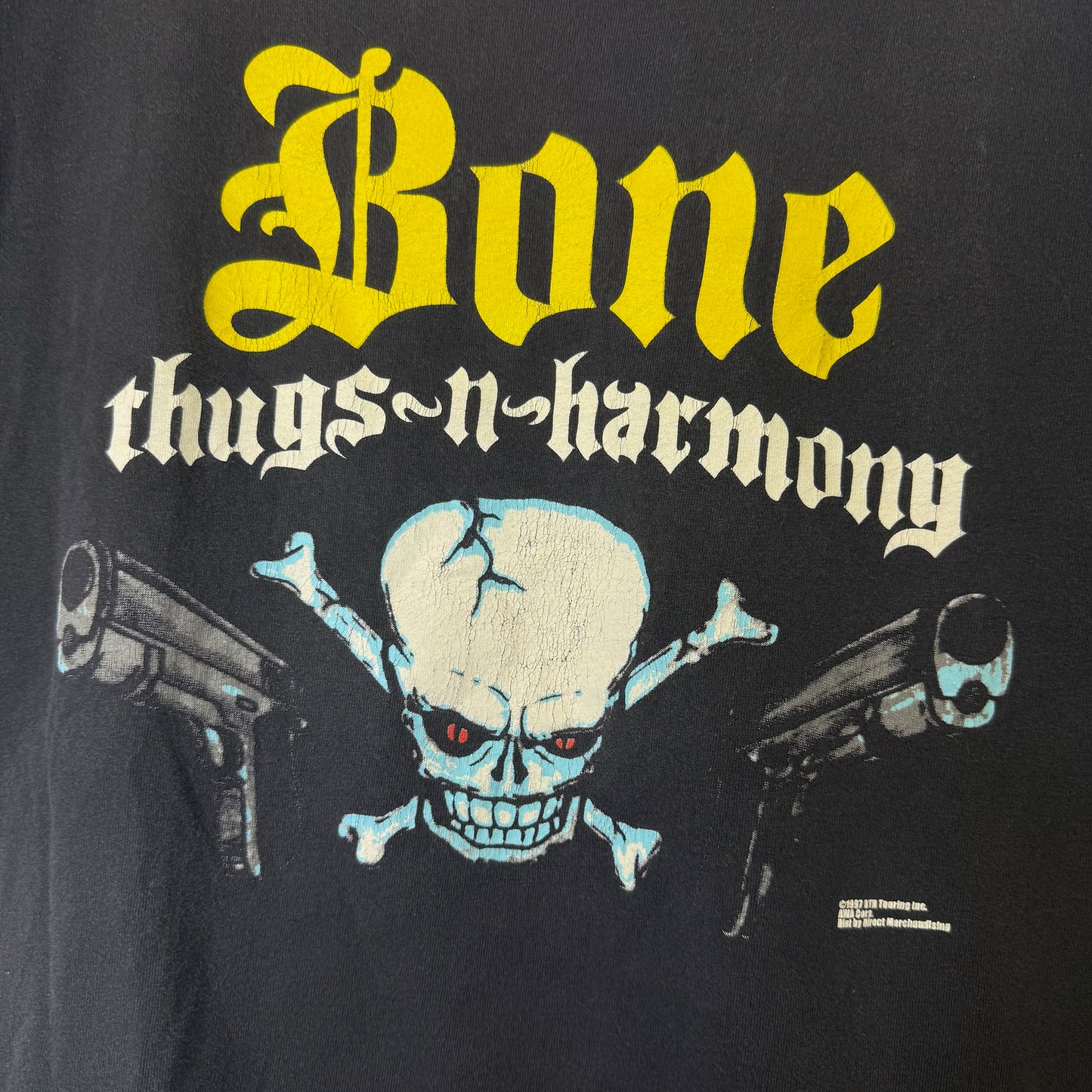 1997 Bone Thugz N Harmony Art of War Concert T-Shirt Sz XL (B2644)