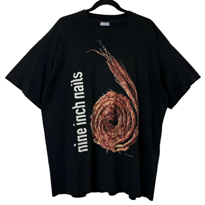 1995 Nine Inch Nails NIN Down The Spiral Rope Band T-Shirt Sz XL