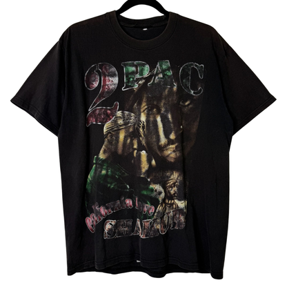 90s Tupac Biggie Rap T-Shirt Sz L
