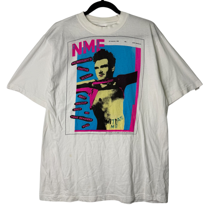 1990 New Musical Express Morrissey Band T-Shirt Sz XL
