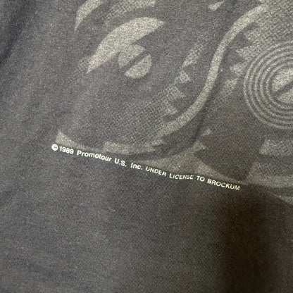 1989 Rolling Stones Streel Wheels T-Shirt Sz M (B362)