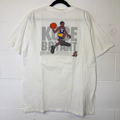 90s "The Show" Kobe Bryant Nike LA Lakers NBA T-Shirt Sz M (B2867)