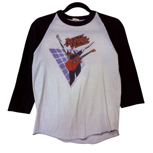 1983 April Wine Power Play Tour T-Shirt Sz M (B2498)