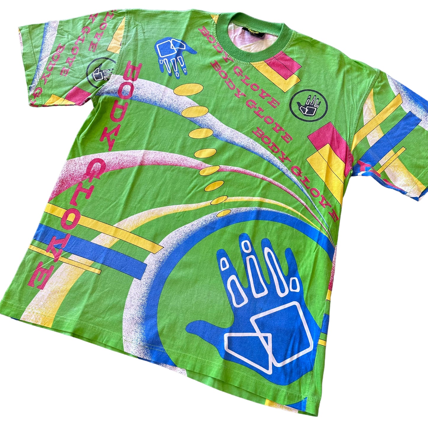 90’s Body Glove All Over Print T-Shirt Sz L