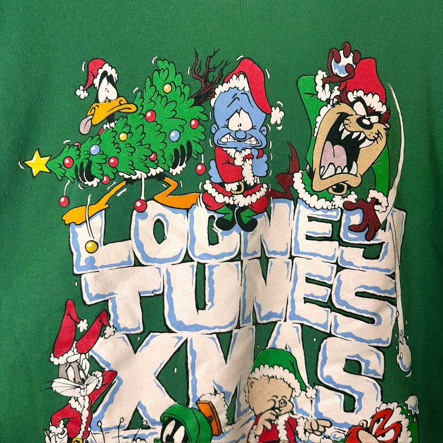 1993 Looney Tunes Christmas Crewneck(A8063)