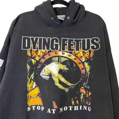 2003 Dying Fetus One Shot One Kill Hoodie Sz XL