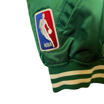 90s Boston Celtics NBA Satin Starter Jacket Sz L