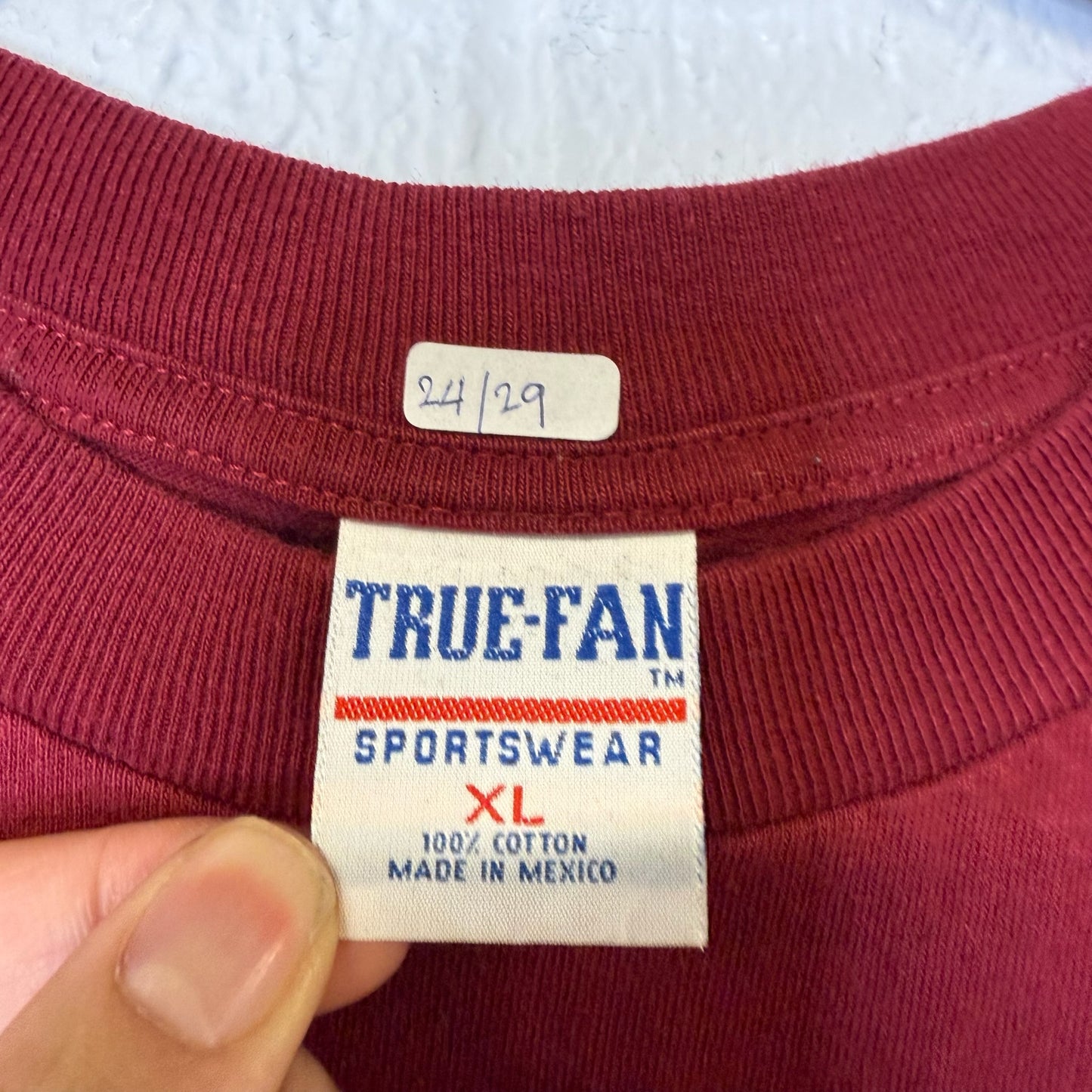 90's San Francisco 49ers Steve Young NFL T-shirt Sz XL (B575)