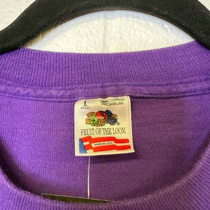 90s Porsche 911 T-shirt Sz L (A3052)