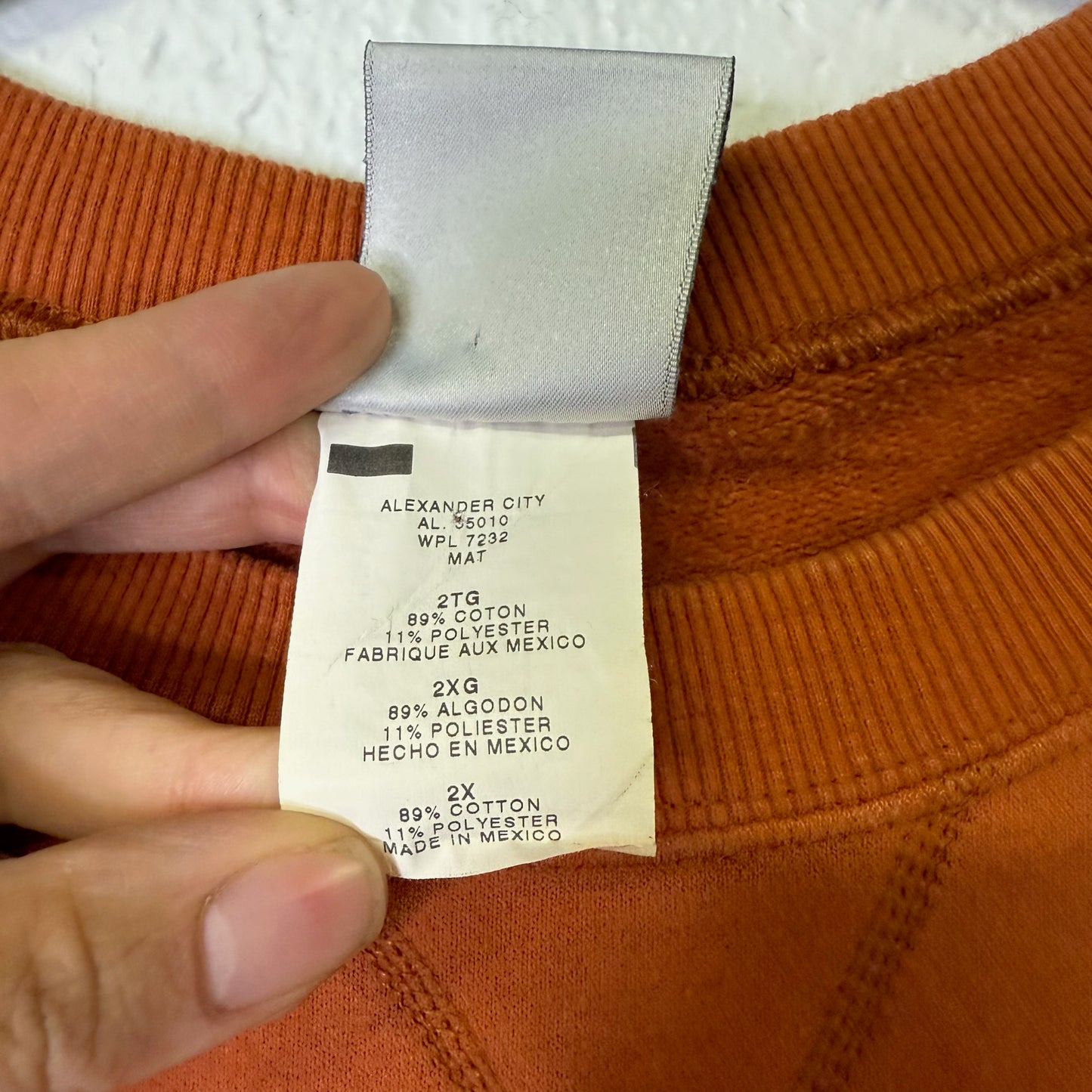 2006 Texas Longhorns NCAA Crewneck Sz 2XL (B662)