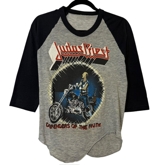 1984 Judas Priest Defenders of The Faith T-Shirt Sz M (B2276)