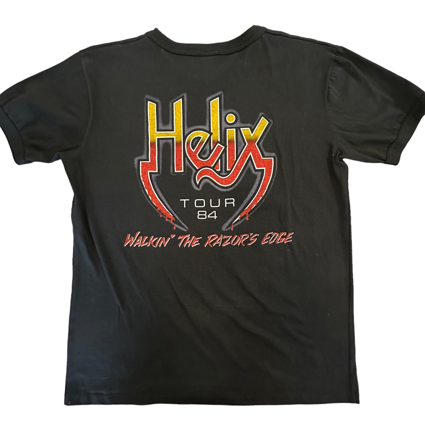 1984 Helix Tour T-Shirt Sz XL (A3315)