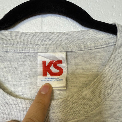 90's LA Kings Peanuts Snoopy NHL T-shirt Sz XL (B626)