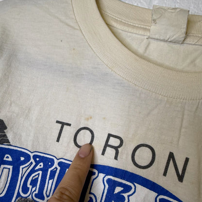 1991 Toronto Maple Leafs NHL T-shirt Sz L (B2415)