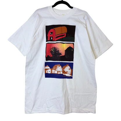 90s Barenaked Ladies The Barns Exhibit Band T-Shirt Sz XL (B2556)