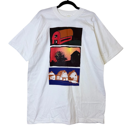 90s Barenaked Ladies The Barns Exhibit Band T-Shirt Sz XL (B2556)