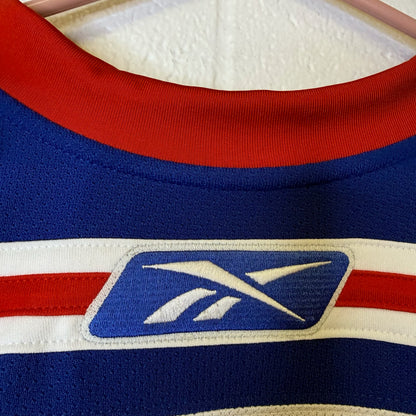 90s New York Rangers Hockey NHL Jersey Reebok Dale Byers Game Worn (B1980)