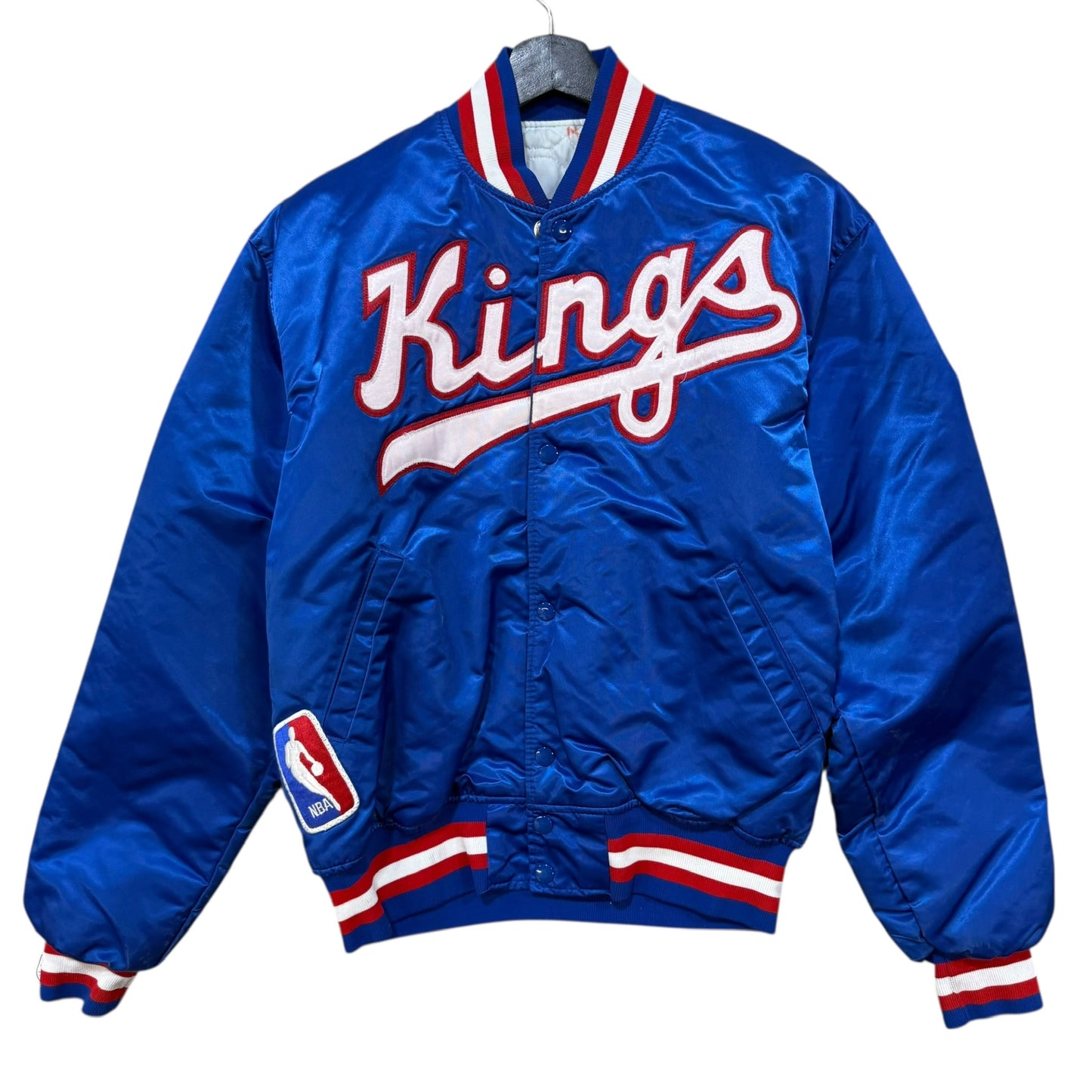 90s Sacramento Kings Satin Starter Jacket Size Large
