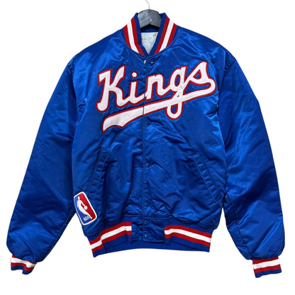 90s Sacramento Kings Satin Starter Jacket Size Large